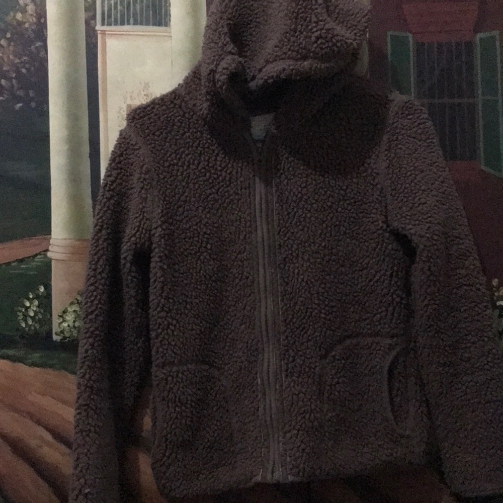 Fluffy Old Navy jacket